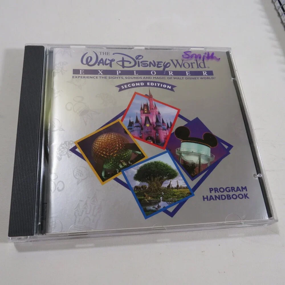 Walt Disney World EXPLORER  Computer Game OUT OF DATE SOFTWARE